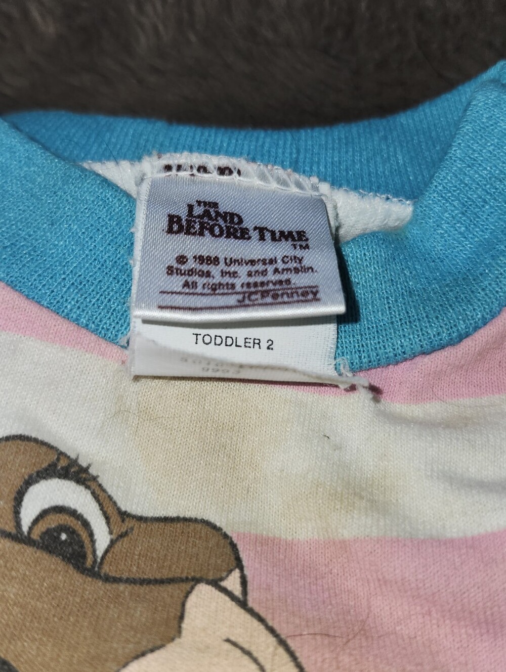 Vintage Land Before Time Kids Shirt - Picture 5 of 7